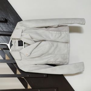 Faux leather jacket